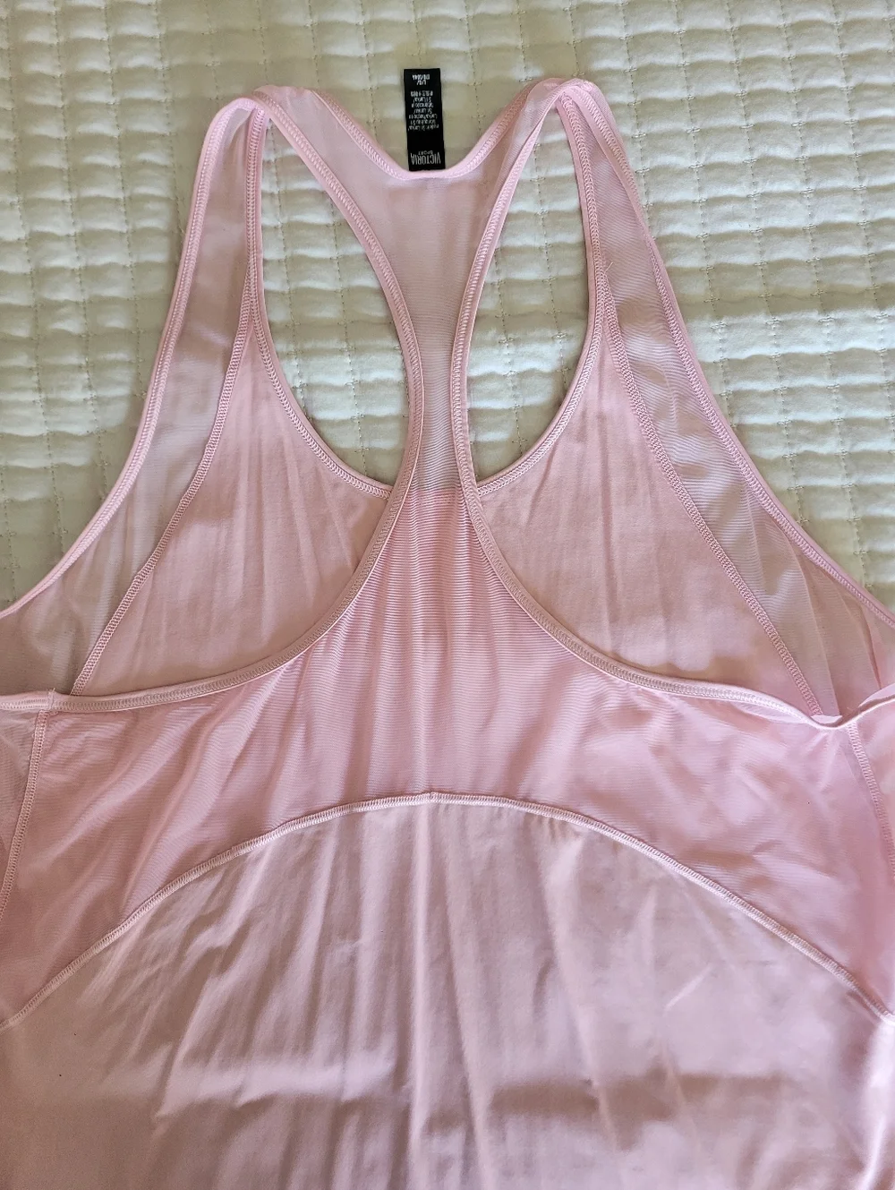Victoria Sport Pink Racerback Tank - Picture 5 of 5